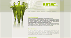 Desktop Screenshot of betec-nrw.de